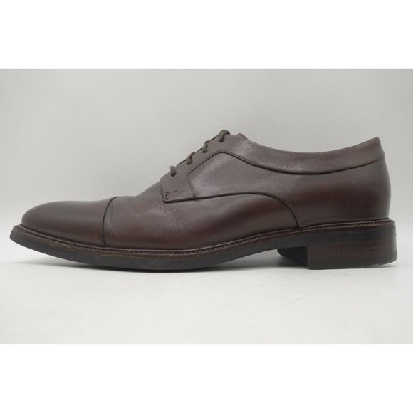 Cole Haan Grand OS Brown Leather Cap Toe Lace Up Oxfords Shoes Men\'s 10 M main image 4
